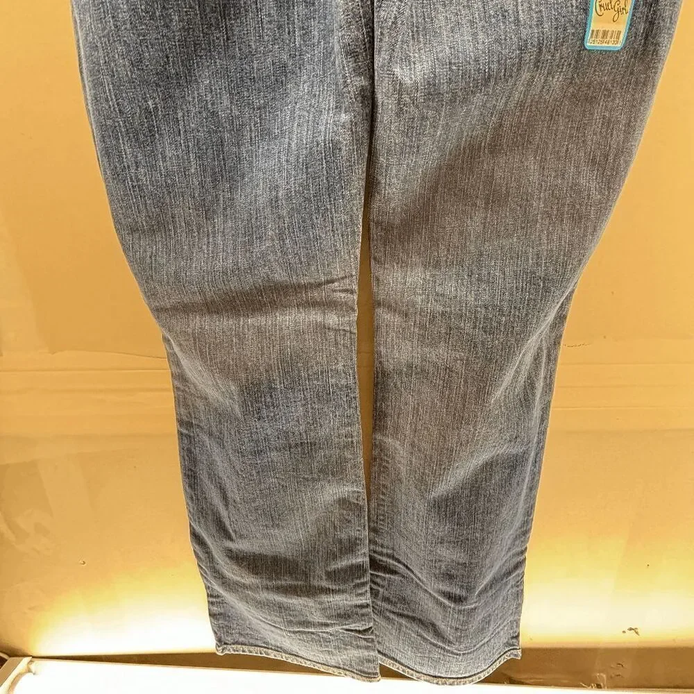 CRUEL GIRL Relaxed Fit Bootcut Jeans 15L NWT Dakota Stretch Cotton Western 36x32